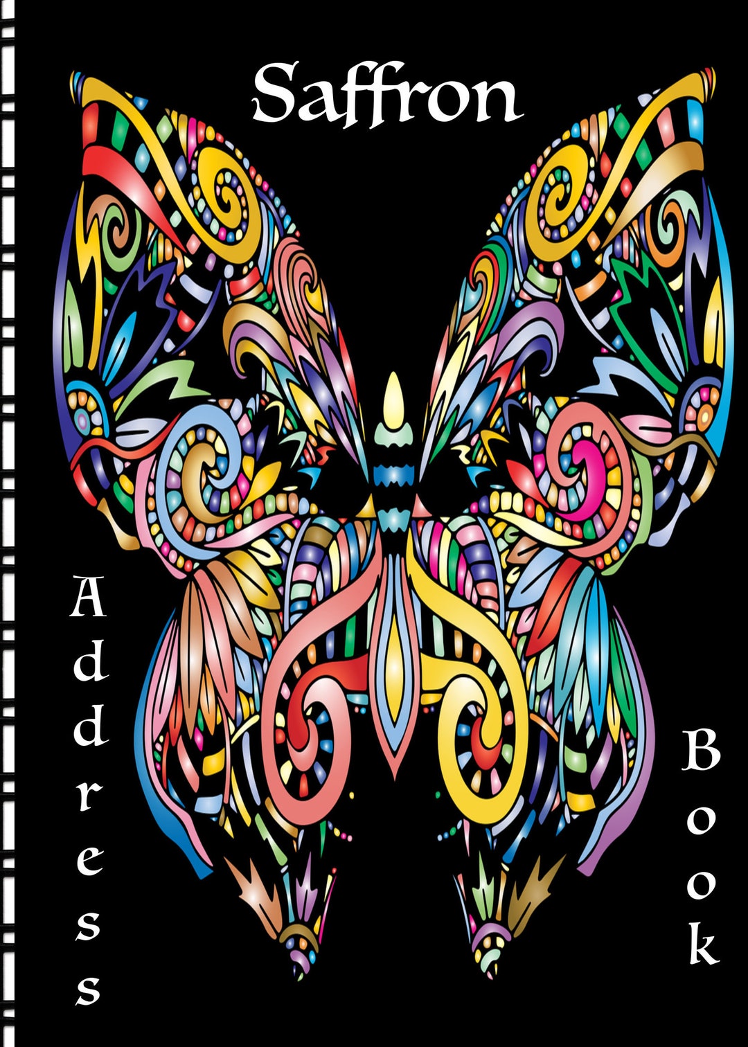 Majestic Butterfly Address Book With Optional  Pages Etsy