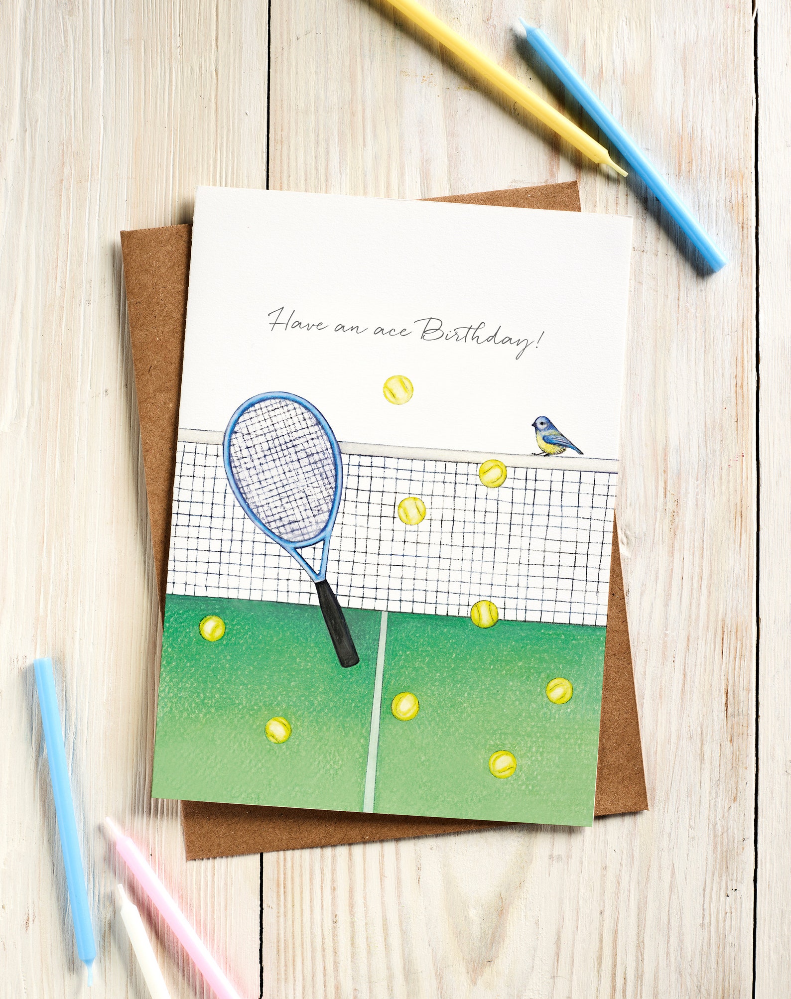 tennis-happy-birthday-love-with-ball-and-racket-zazzle-in-2021