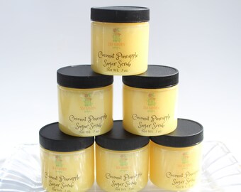 Coconut Pineapple Sugar Scrub