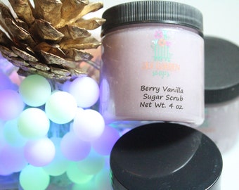 Berry Vanilla Sugar Scrub