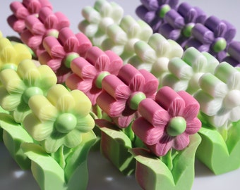 Spring Flower Soap: Honeysuckle, Rose, Lily, Lavender