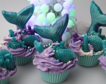 Mermaid Cove Cupcake Soap