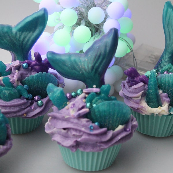 Mermaid Cove Cupcake Soap