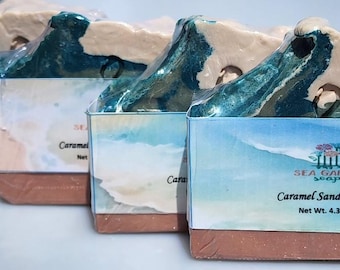 Caramel Sands Beach Handmade Soap