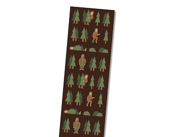 Bigfoot Forest Bookmark