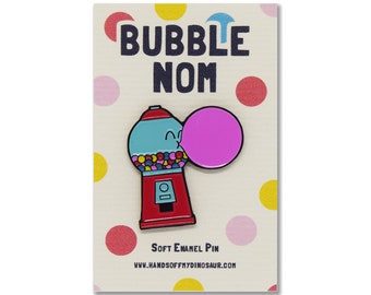 Bubble Nom Enamel Pin Badge