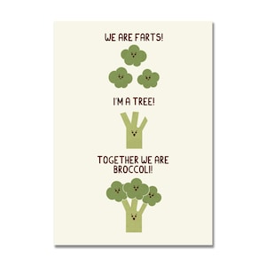 Broccoli Art Print