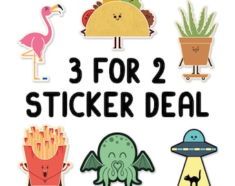 3 for 2 Sticker Deal