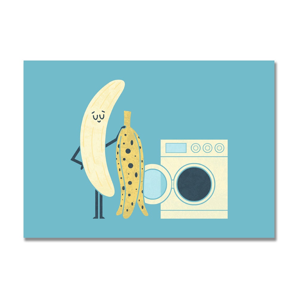 Stampa artistica di Banana Laundry