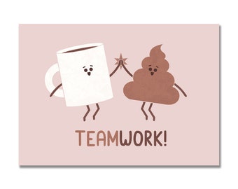 Teamwork Art Print