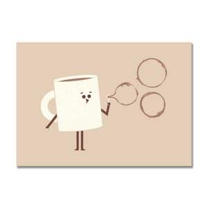 Coffee Bubbles Print