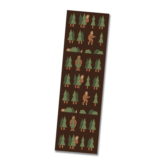 Bookmark - Sasquatch Bigfoot - Bookmark Bookmark - Sasquatch Bigfoot - Bookmark
