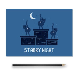Starry Night Postcard