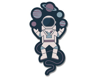 Planet Juggler Sticker