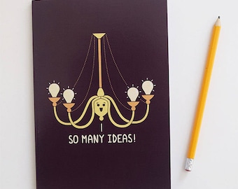 So Many Ideas A5 Notebook