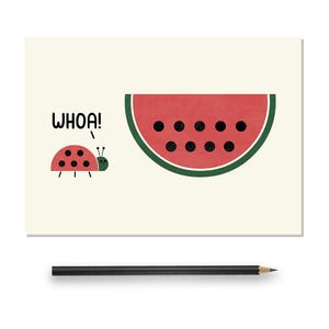 Carte postale melon