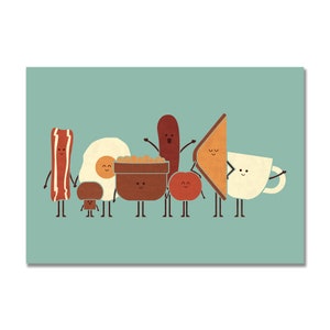 English Breakfast Art Print
