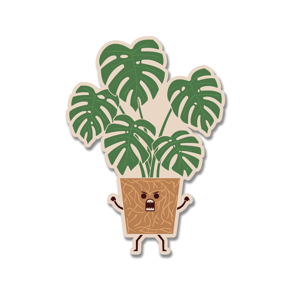 Monstera Sticker