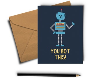 You Bot This Greeting Card