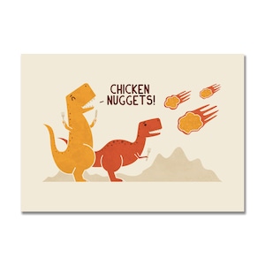 Chicken Nuggets Art Print