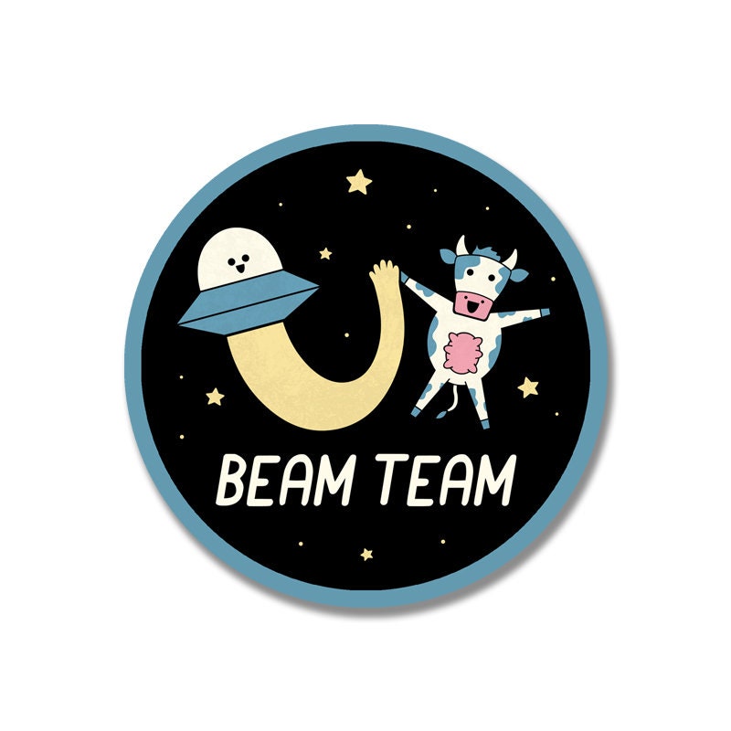 Beam Team Sticker - Etsy