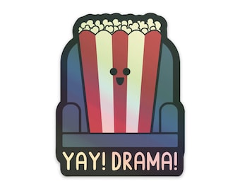 Yay Drama Holographic Sticker