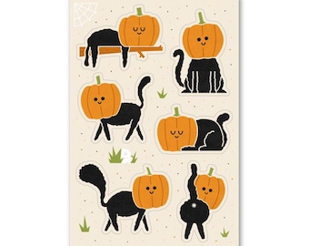 Pawmpkins Sticker Sheet