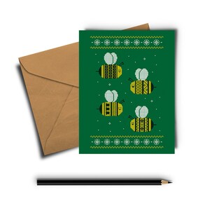Biglietto d'auguri per maglioni bellissimi