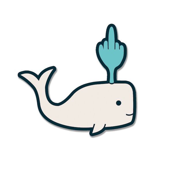 Moby The Dick Sticker