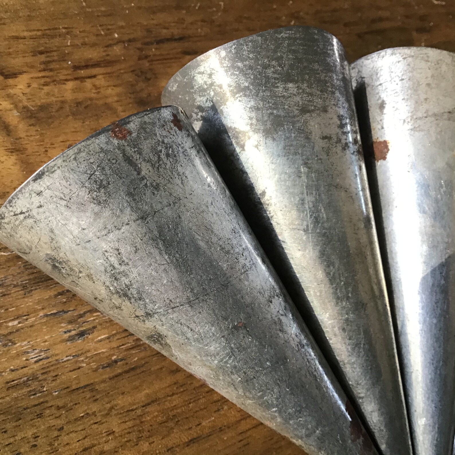 Vintage pastry horn or conical mould Etsy