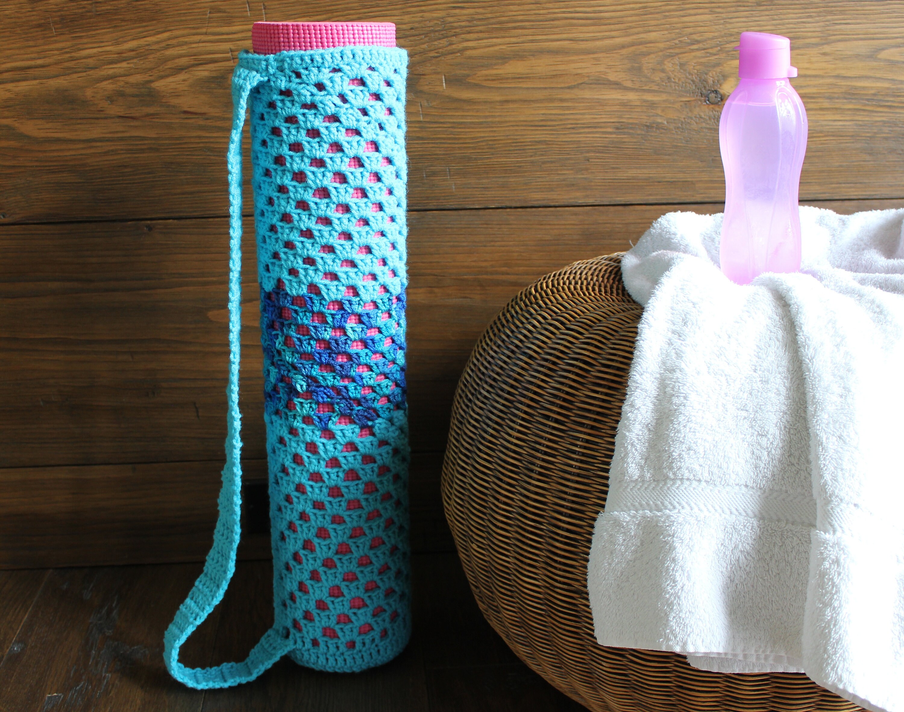 Sac de tapis de yoga tricot / Knit yoga mat bag / yoga mat bag Etsy