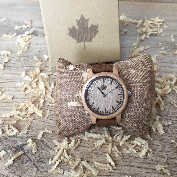 Personalised wooden watch - Authentic Wooden Gents watches, Mens Wood watches, Wooden watches for men, Montre bois, Wooden Wristwatch, Uk