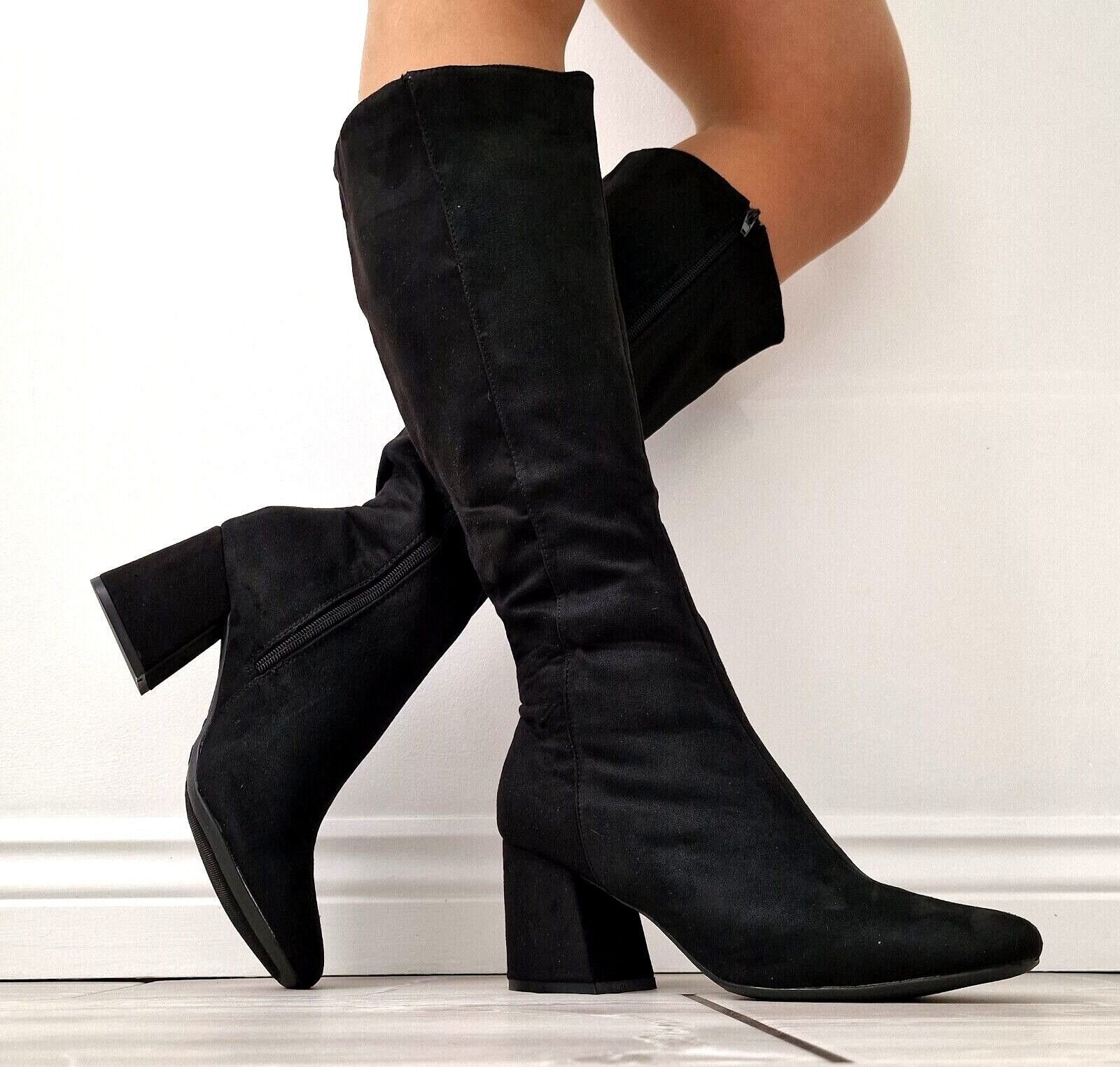 3 inch cheap black booties