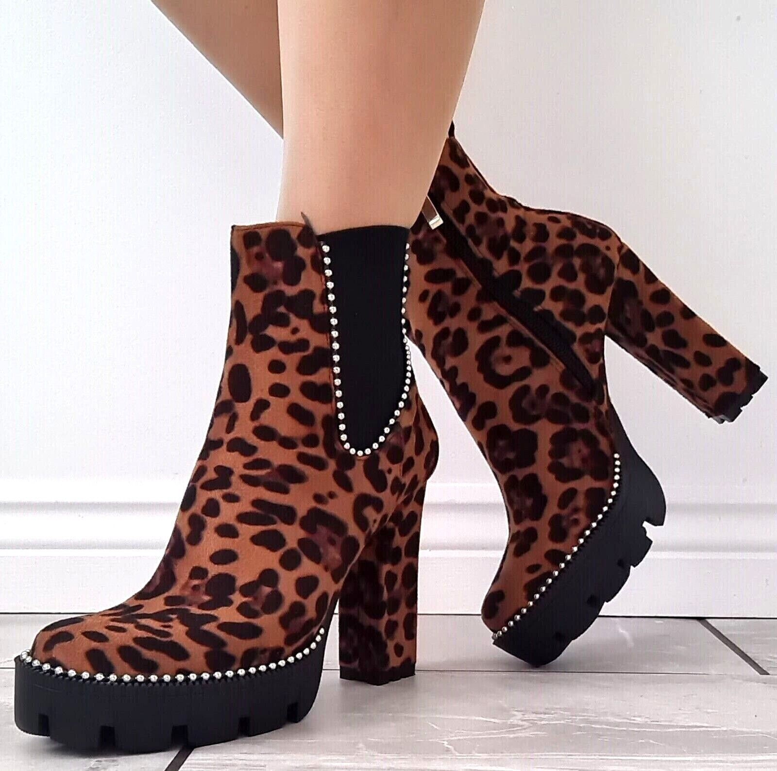 Leopard Print Boots - Etsy UK Leopard Print Boots - Etsy UK