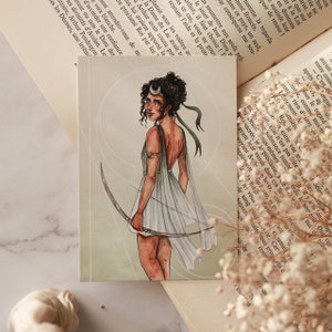 Illustration carte A6 "Artémis"