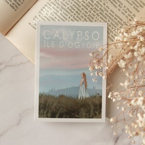 Carte ou affiche Calypso