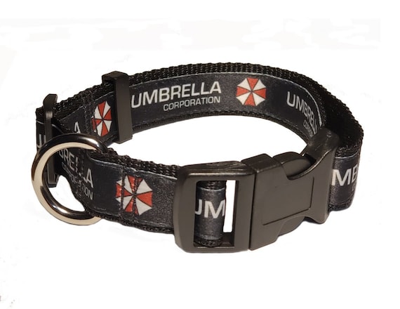 UMBRELLA CORPORATION RESIDENT EVIL ZOMBIE CAT COLLAR UMBRELLA CORPORATION RESIDENT EVIL ZOMBIE CAT COLLAR