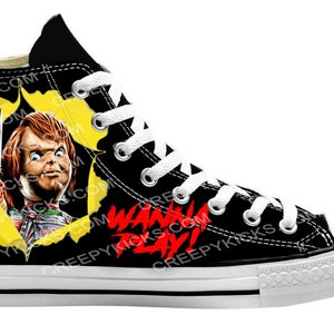 Wanna Play chucky Christmas Gift For Mom, Dad, Him, Her, Great For Halloween