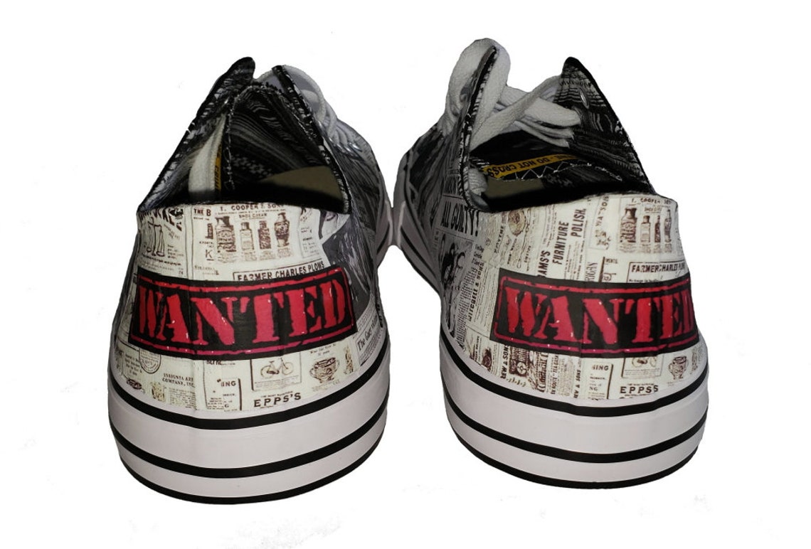SERIAL KILLER SHOES John Wayne Gacy Jeffrey Dahmer Ted Bundy Etsy