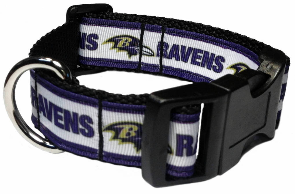 ravens dog collar