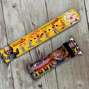 Horror Movie Apple Uhrenarmband 38mm - 49mm iWatch Series 9 Ultra 8 7 6 5 4 3 2 1 SE