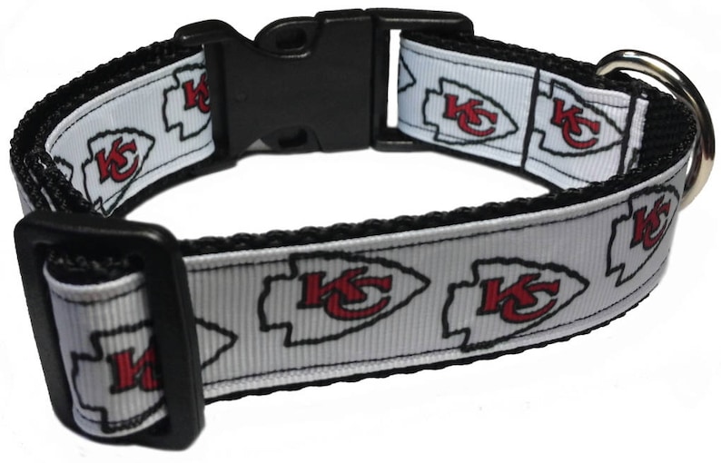 Kansas City Chiefs Dog Collar Etsy