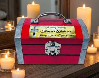 Urna z narzędziami w kształcie majsterkowicza – pamiątka dla ciężko pracującego mężczyzny lub kobiety (płytka personalizowana)