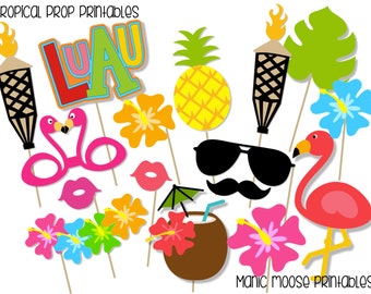Tropical Photo Booth | Etsy