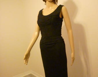 Vintage black cocktail dress