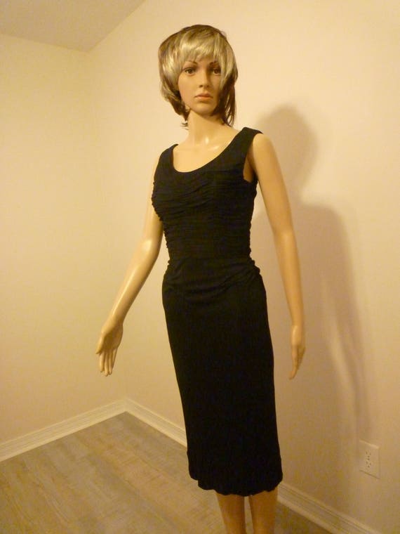 Vintage black cocktail dress