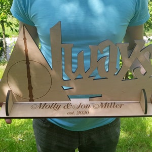 Wedding Guest Book Wood Board Guest Book Alternative Always Guest Book Bridal Shower Guest Book Wooden GuestBook Personalized GuestBook Sign