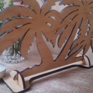 Alternative Guest Book Wood Palm Engraved Wedding Guest Book Alternative Sign Guest Book Wedding Baech Wooden Personalized Guest Book Tree image 6