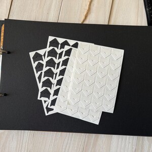 Personalized Gothic Wedding Guest Book, Skeleton Hands Skull Photoalbum, Till Death Scrapbook, Spider Web image 15
