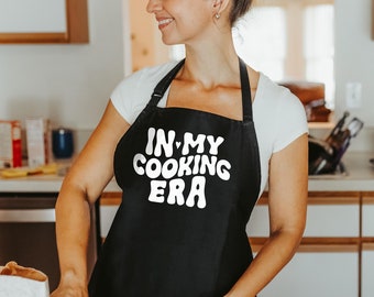 In my Cooking Era | Funny Apron for Women | Housewarming, Cooking Gift | Swiftie Cooking Gift | Retro Apron